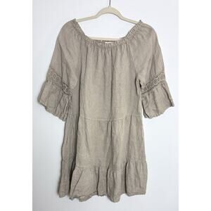 Terzo Millennio 100% Linen Dress Size S